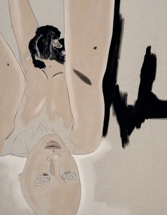 Lesbian Jazzz N56 by Anouk Lamm Anouk contemporary artwork Painting