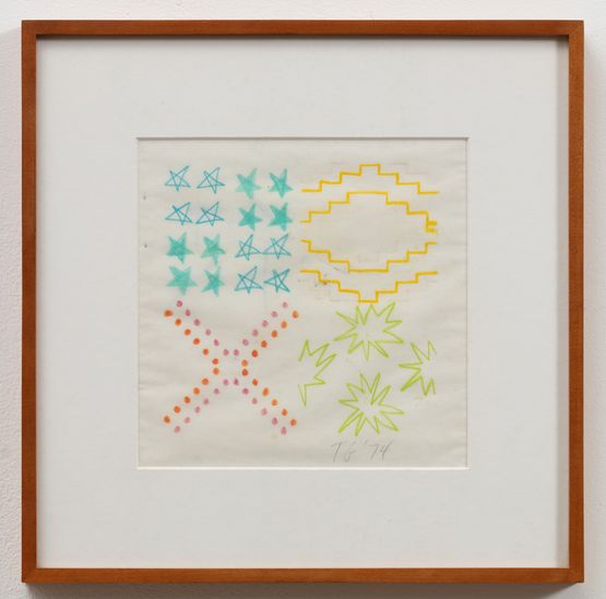 Pattern C by Tina Girouard contemporary artwork Works on Paper
