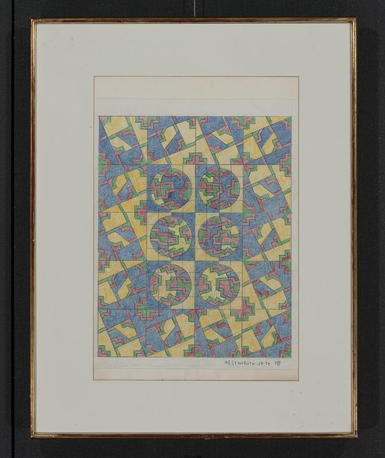 Clock NARUTO 28-94 by Hiroshi Fujimatsu contemporary artwork Works on Paper