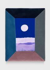 moonlight shadow by WiedemannMettler contemporary artwork textile
