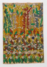 Blossoming by Sanaa Gateja contemporary artwork textile