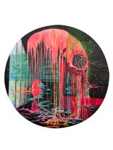 Firework by Chi Peng contemporary artwork painting