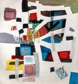 Ausklingend by Fritz Winter contemporary artwork painting