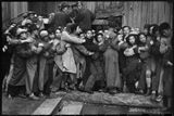 At the end of the day people wait in line hoping to buy gold. Shanghai 23 December 1948 by Henri Cartier-Bresson contemporary artwork photography