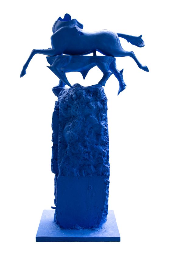 RUINS OF SPEEDBLUE 2_5 by Ronald Ventura contemporary artwork Painting