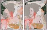 Schleifensprung by Michael Muller contemporary artwork painting sculpture works on paper