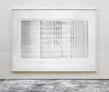 Plumbline Drawing No. 11 by Susan Morris contemporary artwork painting works on paper