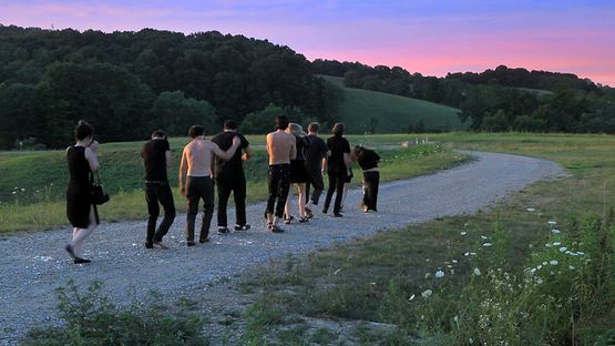 The Edge of Vision or The Edge of The Earth by Liu Shiyuan contemporary artwork Moving Image