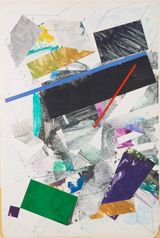 Plum Nellie Evidence by Robert Reed contemporary artwork mixed media