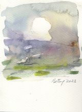Sky Diary 51 by Bettina Khoury Badr contemporary artwork works on paper