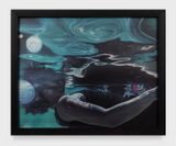 Musing Through a Metallic Cosmos by Calida Rawles contemporary artwork print