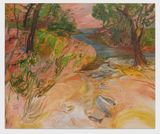 Downstream by Soumya Netrabile contemporary artwork painting