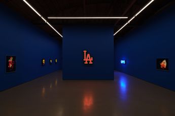 Contemporary art exhibition Awol Erizku Moon Turn The Flames...gently Gently Away at Sean Kelly Los Angeles United States