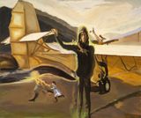 I used to be a hero by Jose Vivero contemporary artwork painting