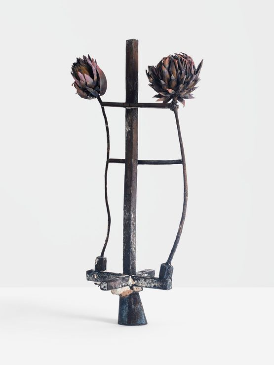 Bound Flowers. Couple. 9104 by Sterling Ruby contemporary artwork Sculpture