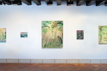 Contemporary art exhibition Luke Edward Hall The Silver Vale at Patricia Low Contemporary Venezia Italy