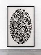 MIRROR I by Carlos Aires contemporary artwork painting works on paper