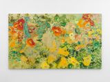 Theres no greater repose than this beautiful garden by Ileana Garcia Magoda contemporary artwork painting