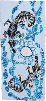 BiranyBirany by Dhambit Mununggurr contemporary artwork painting