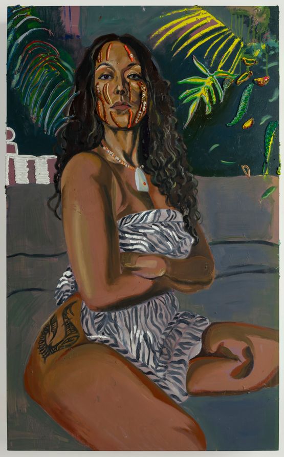 Banidosa by Gisela Mcdaniel contemporary artwork Painting