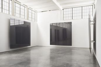 Contemporary art exhibition Gerhard Richter Six Gray Mirrors at DIA Beacon New York United States