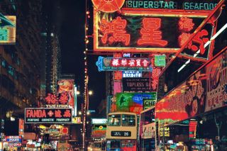 Contemporary art exhibition Keith Macgregor City of Lights  Keith Macgregor at Blue Lotus Gallery Hong Kong