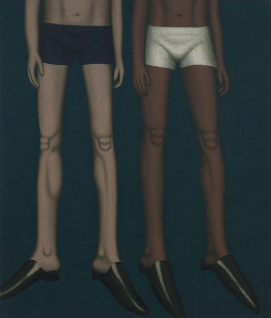 At the Bottom of Four by Sun Yu contemporary artwork Painting