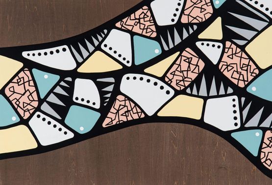 Untitled AH-514 by Ahhi Choi contemporary artwork Painting