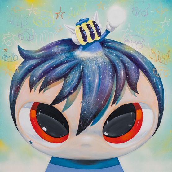 Starboy by Parinya Sirisinsuk Benzilla contemporary artwork Painting