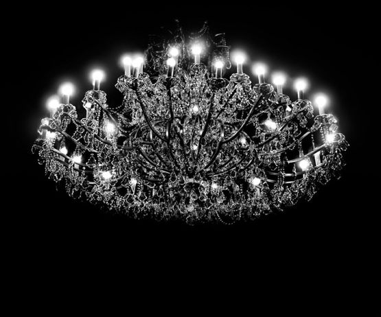 Crystal Chandelier by Robert Longo contemporary artwork Print