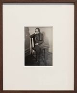 Untitled Portrait of a Seated Lady by Lionel Wendt contemporary artwork photography