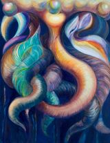 Medusa by Ce Jian contemporary artwork painting
