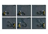 S by Robin Rhode contemporary artwork photography print