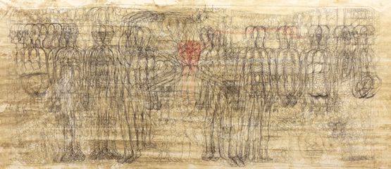 Das letzte Abendmahl by Hermann Nitsch contemporary artwork Print