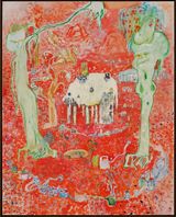 Garden by Qiu Xiaofei contemporary artwork painting