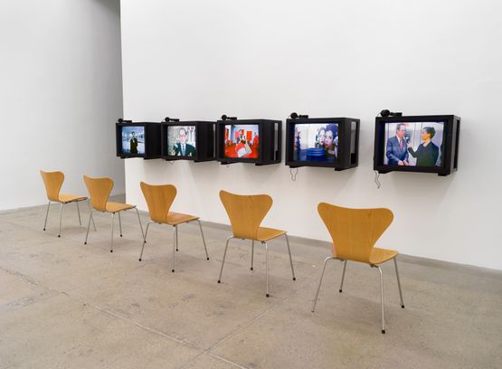 Reporting from Sao Paulo Im from the United States by Andrea Fraser contemporary artwork Sculpture