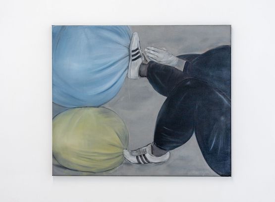 Training 1 by Jelena Telecki contemporary artwork Painting