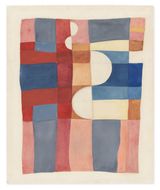 Motif abstrait. Composition verticale-horizontale Abstract motif. Vertical-horizontal composition by Sophie Taeuber-Arp contemporary artwork drawing works on paper