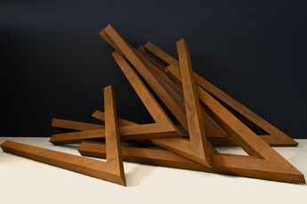 Contemporary art exhibition Bernar Venet Hypotheses at Waddington Custot London United Kingdom