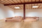 Contorted Positioning by Kishio Suga contemporary artwork Sculpture