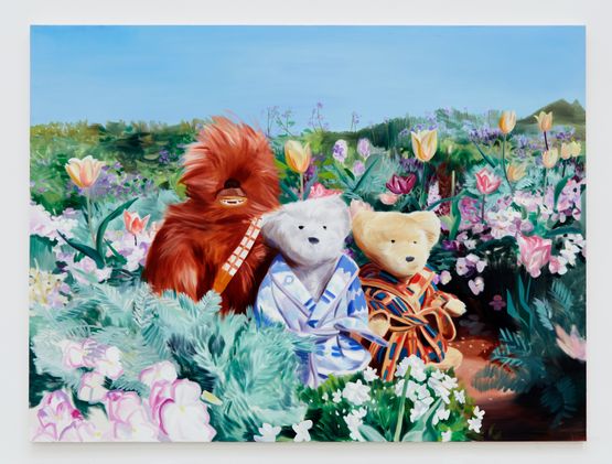 Care by Ulala Imai contemporary artwork Painting
