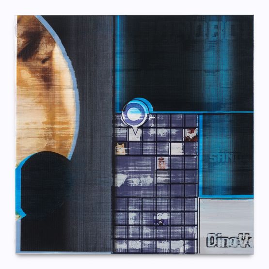 Metaverse Landscape 44 The Sandbox LAND -179 -50 by Simon Denny contemporary artwork Painting