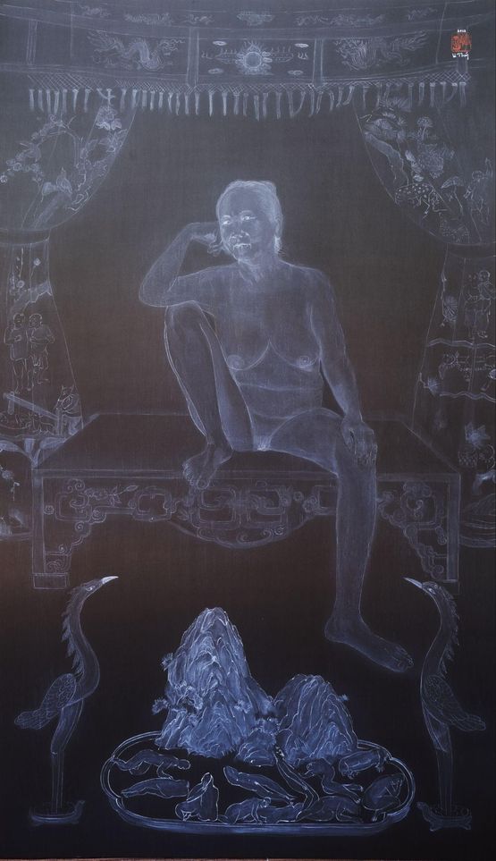 Belief 3a by Le Thuy contemporary artwork Painting