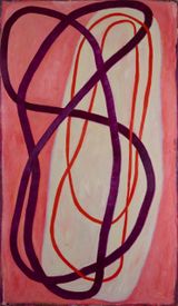Two Worlds by Ildiko Kovacs contemporary artwork painting