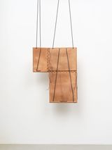 discrepancies with E.T. 3 by Leonor Antunes contemporary artwork sculpture