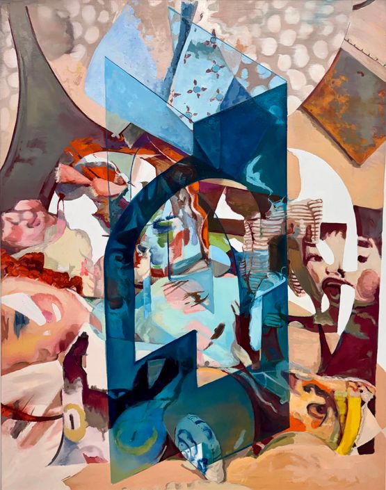 Window Fragment by Jihyun Lee contemporary artwork Painting