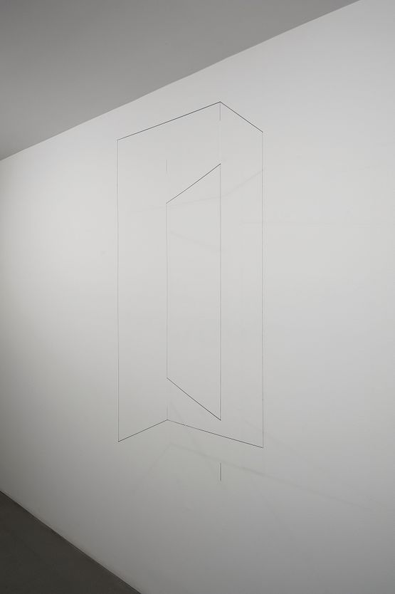 Line Sculpture cuboid 13 by Jong Oh contemporary artwork Sculpture