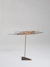 Flachenbahn by Norbert Kricke contemporary artwork sculpture
