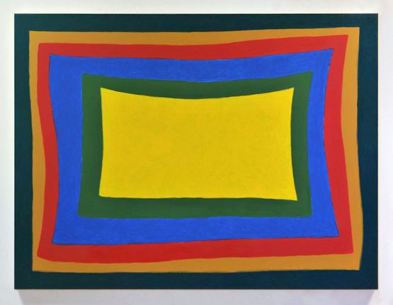 Untitled by Harriet Korman contemporary artwork Painting