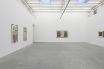 Contemporary art exhibition Jockum Nordstrom Rymden tystar ljudet at Zeno X Gallery Antwerp Belgium
